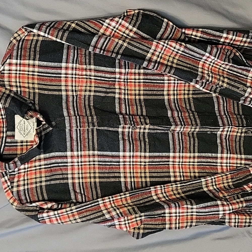 St. John's Bay LG Long Sleeve Flannel